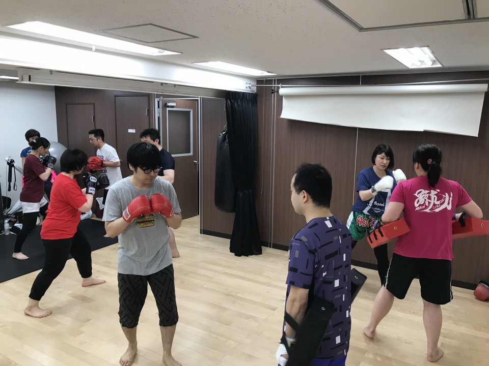 UPFキックボクシング部（Pマークとは一切関係なし）