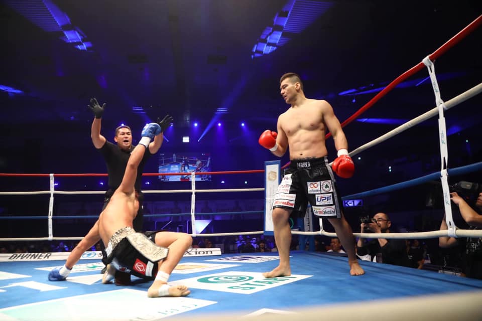 K-1選手のスポンサーをさせて頂きました