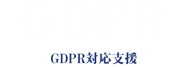 GDPR コンサルティングサービス